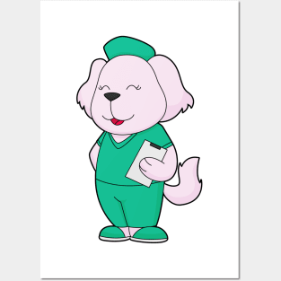 Dog Nurse Posters and Art